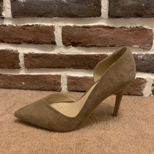 Tan Suede Heels
